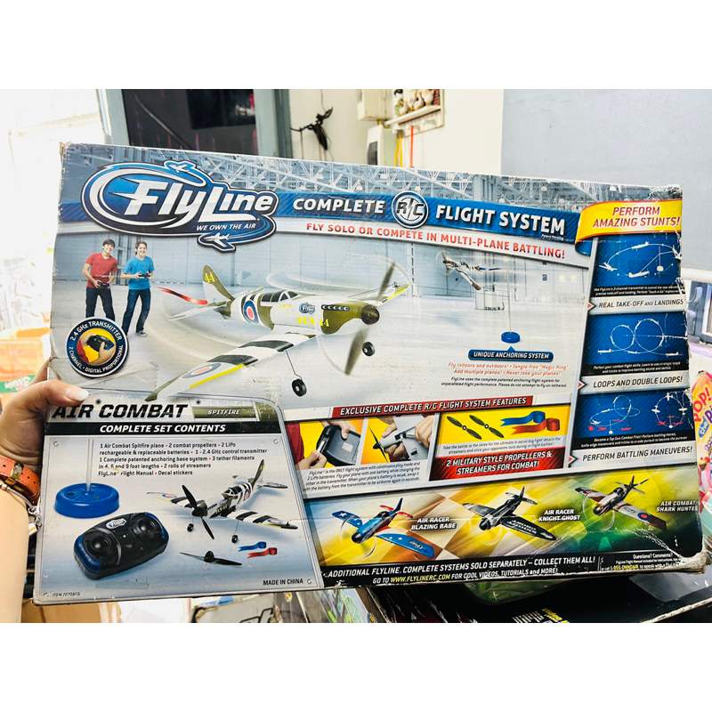 Mô hình máy bay điều khiển FlyLine Air Racer BLAZING BABE Complete R/C Flight System SUPER SONIC