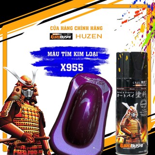 Sơn samurai x955 màu tím kim loại- huzen việt nam