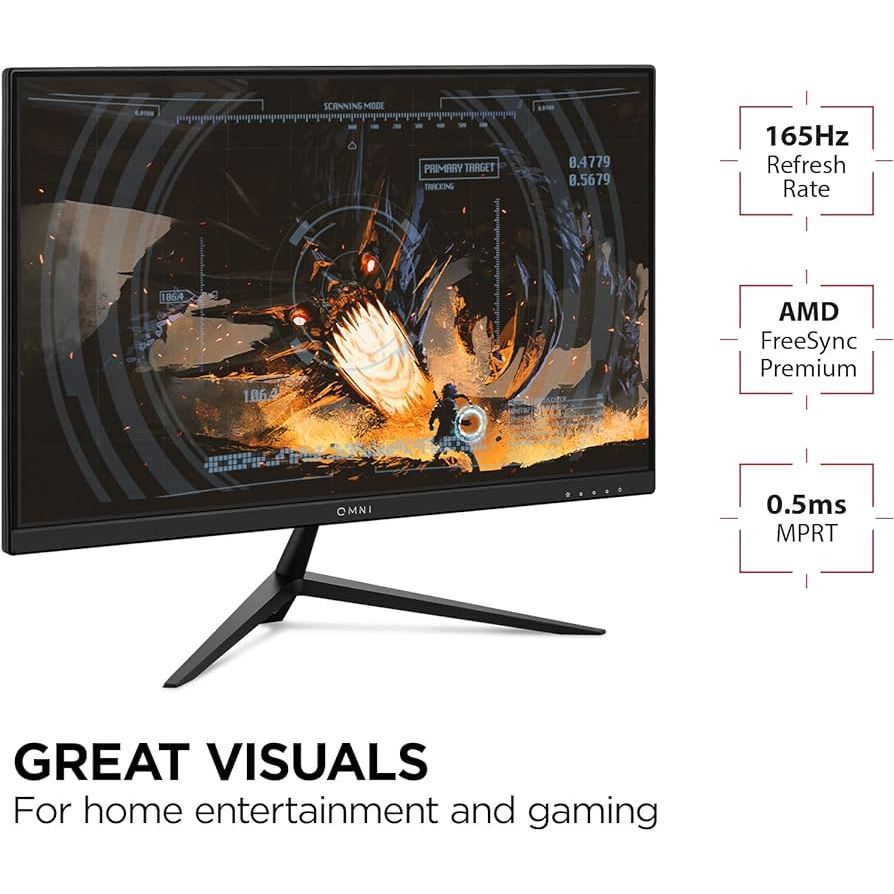 Màn hình ViewSonic VX2428 24″ Fast IPS 165Hz Gsync  -Bảo hành 36 tháng