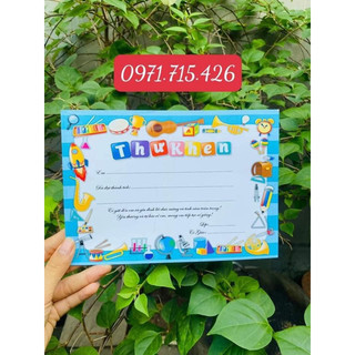 Set thư khen 50-100 tấm (định lượng 200gsm)