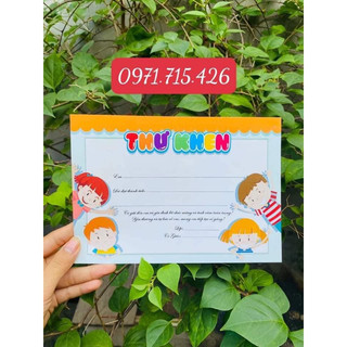 Set thư khen 50-100 tấm (định lượng 200gsm)