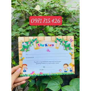 Set thư khen 50-100 tấm (định lượng 200gsm)
