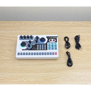  Sound Card X5 2023 Hát Karaoke Thu Âm Livestream Có Bluetooth Autotune Mới Nhất Hỗ Trợ Cổng Canon 48V Chuyên Nghệp 