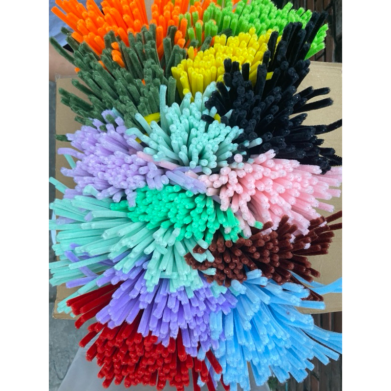 Bó 100 sợi kẽm nhung hàng loại 1 làm đồ trang trí handmade