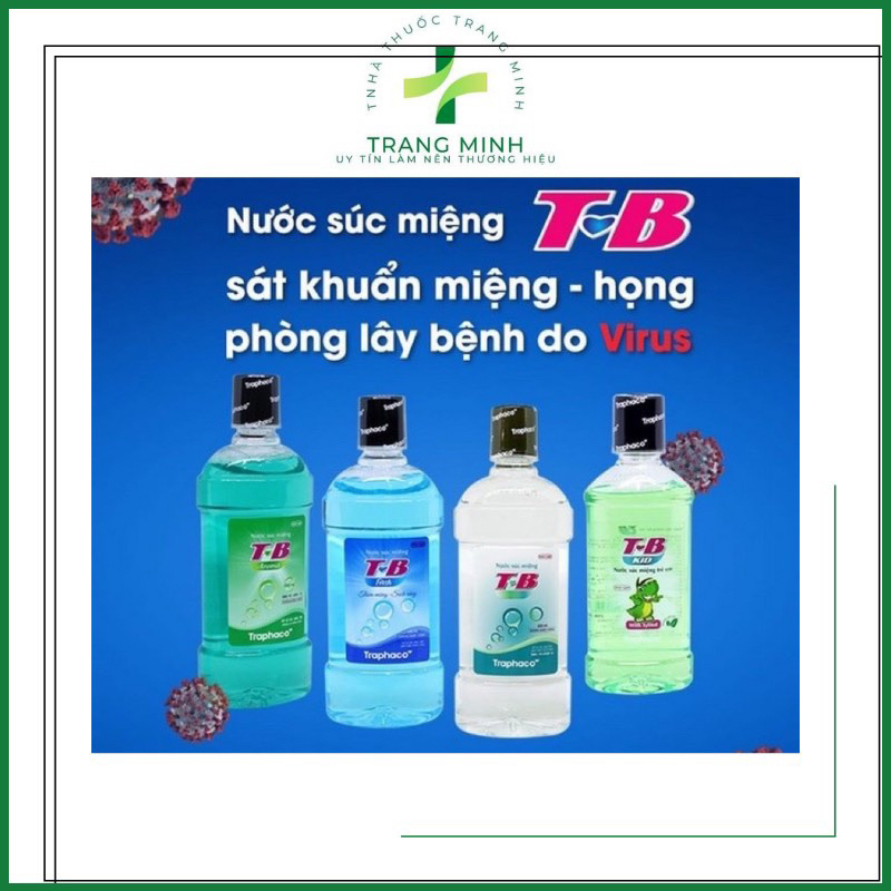 Nước súc miệng T-B Traphaco