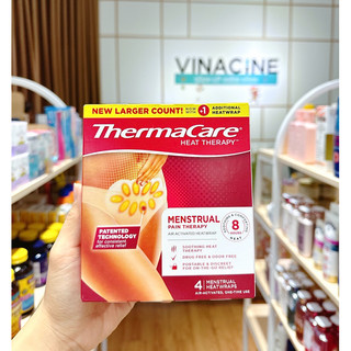 Miếng dán hỗ trợ giảm đau bụng kinh thermacare của mỹ