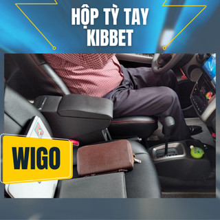 ☘️CÓ SẴN☘️Hộp tỳ tay WIGO Kibbet - mẫu 2021 2022 không khoan vít - hàng theo xe - Hàng chất lượng