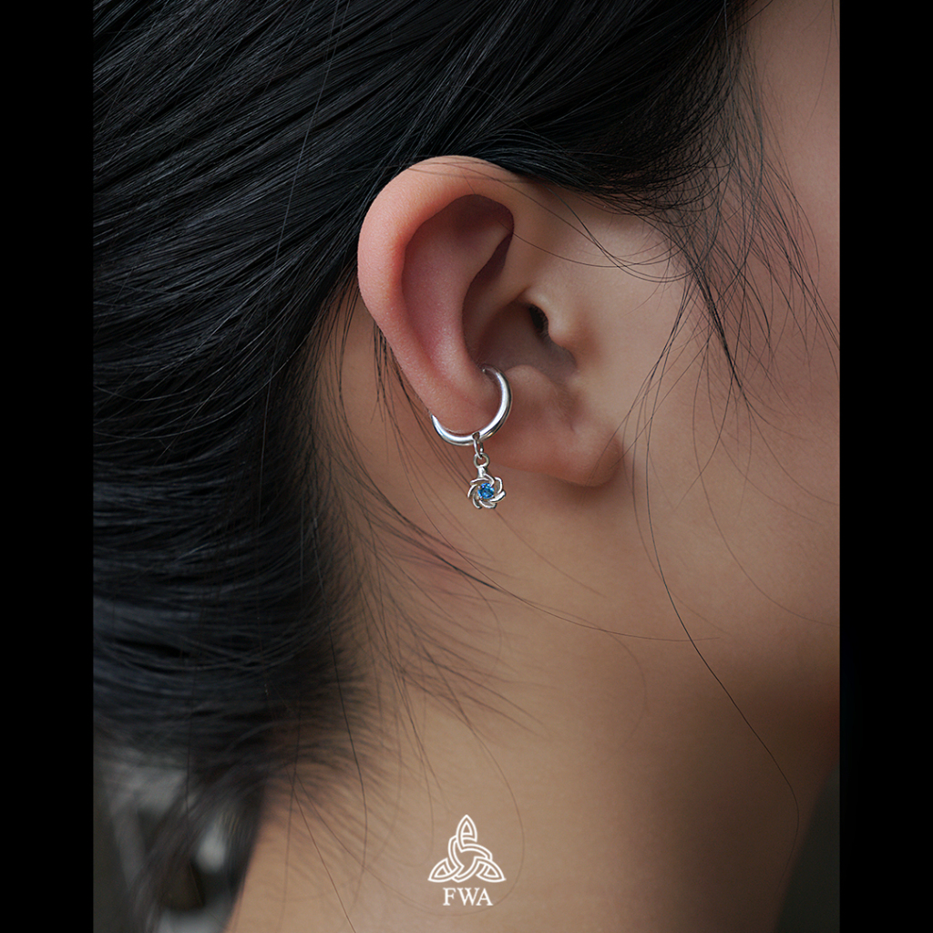 Khuyên bạc nam nữ FWA earCuff Yuna - FWAoriginals