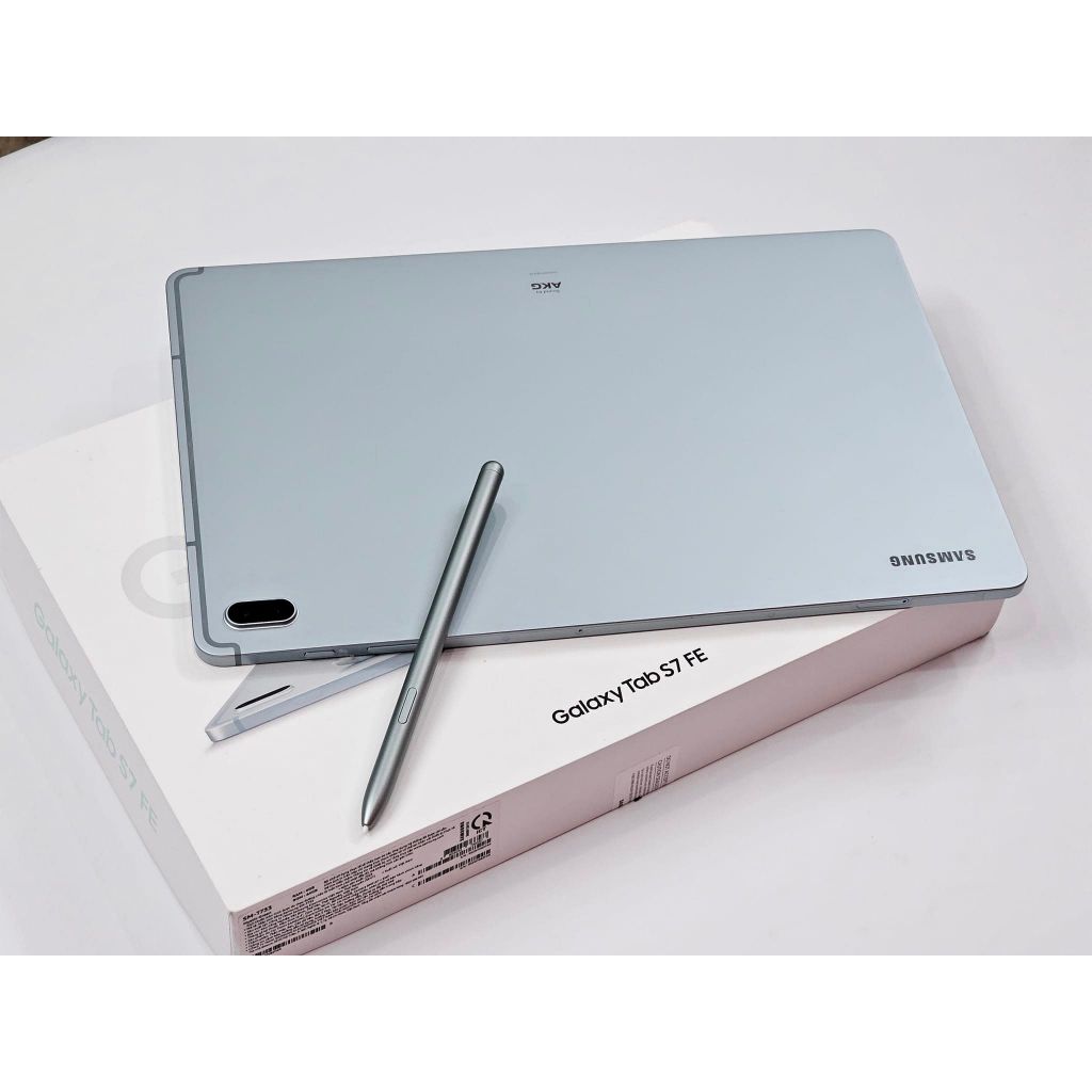 Máy tính bảng Ss Galaxy Tab.S7 FE   - Hàng Chính Hãng, Nguyên seal - Máy có nghe gọi kèm bút