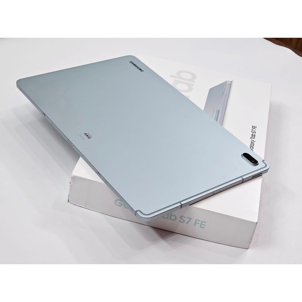 Máy tính bảng Ss Galaxy Tab.S7 FE   - Hàng Chính Hãng, Nguyên seal - Máy có nghe gọi kèm bút