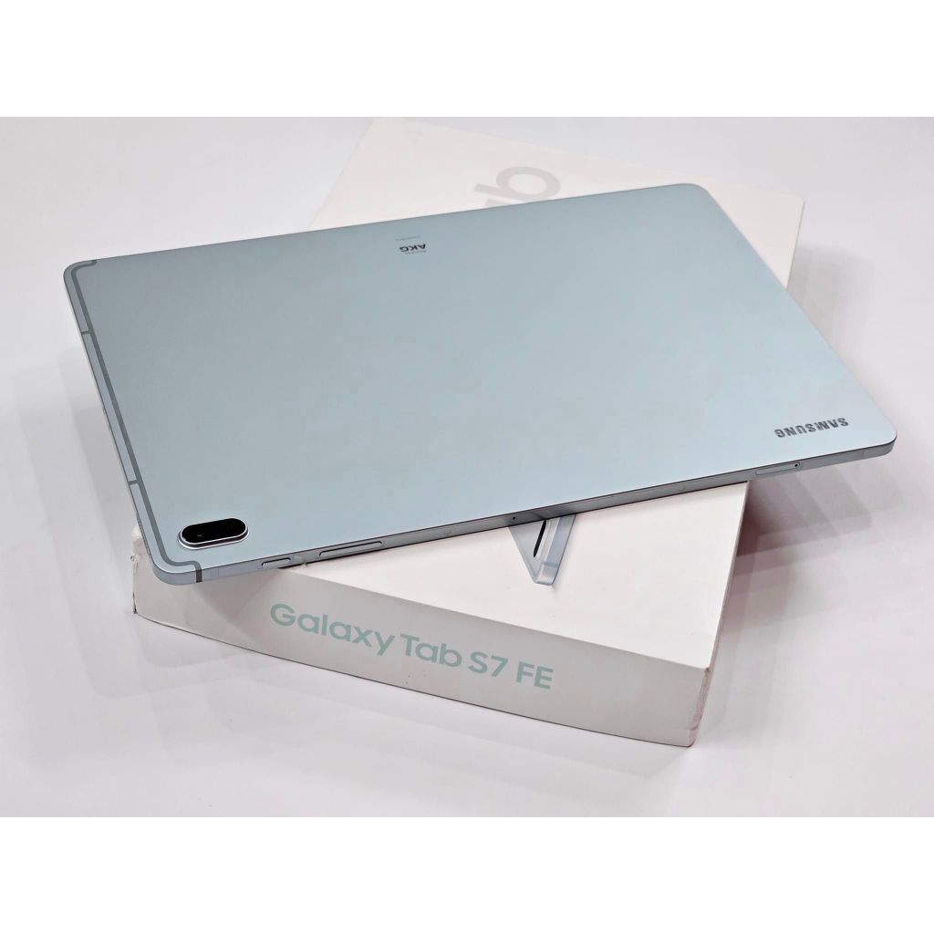 Máy tính bảng Ss Galaxy Tab.S7 FE   - Hàng Chính Hãng, Nguyên seal - Máy có nghe gọi kèm bút