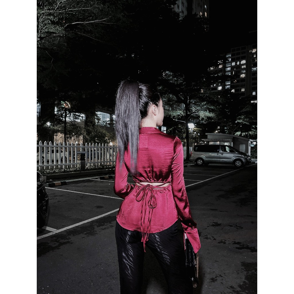 Sơ Mi Ôm Hở Vai - 3534