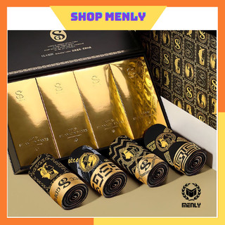 COMBO 4 quần sịp nam cao cấp luxury hoàng gia hộp thỏi vàng sang trọng làm quà tặng