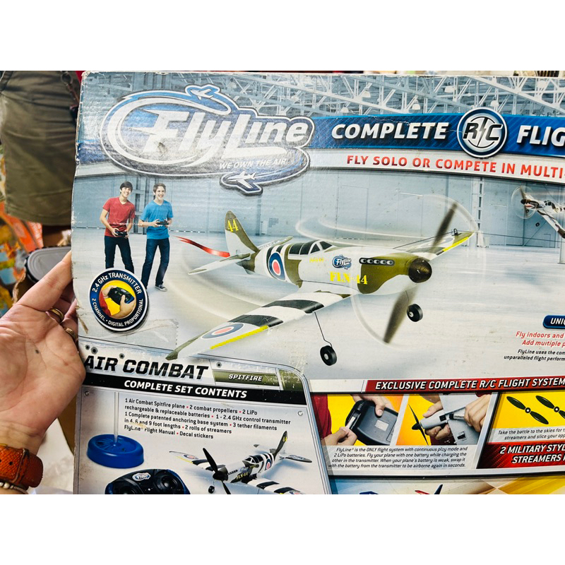 Mô hình máy bay điều khiển FlyLine Air Racer BLAZING BABE Complete R/C Flight System SUPER SONIC