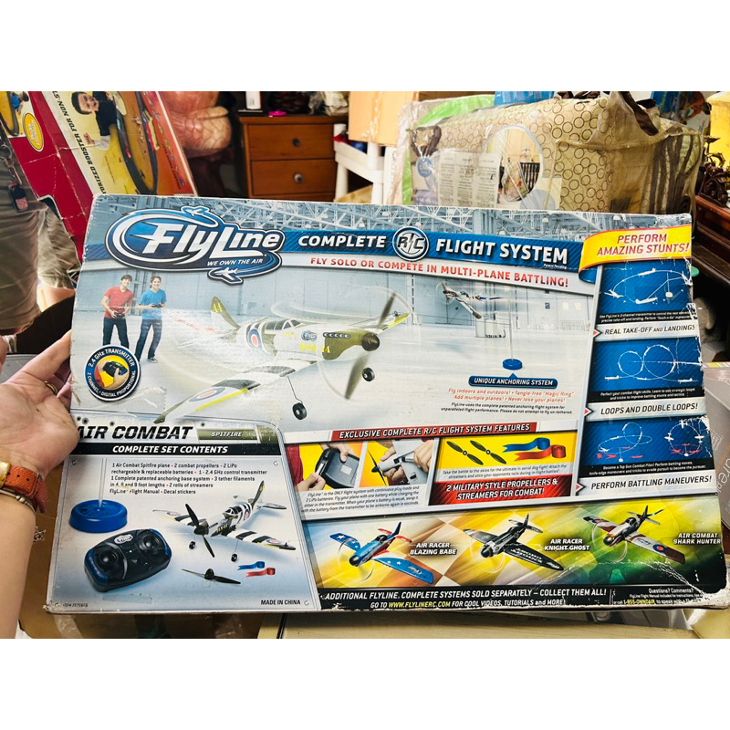Mô hình máy bay điều khiển FlyLine Air Racer BLAZING BABE Complete R/C Flight System SUPER SONIC