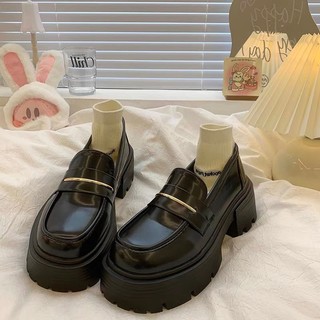 Giày đốc nữ da cao cấp độn đế 5cm MiMi
