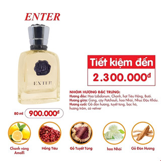 Nước hoa nam good cham enter 100ml