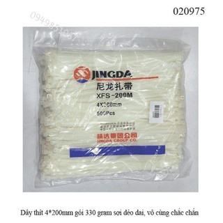 Dây thít 4*200mm gói 330 gram sợi dẻo dai, vô cùng chắc chắn