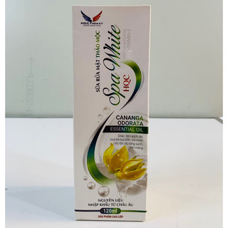 Sữa rửa mặt thảo mộc spa white, Sạch mụn, Ngừa thâm, Dưỡng mềm và ẩm da - 120ml