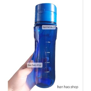 Bình nước matsu 700ml bình uống nước có chia vạch đến 500ml, chai đựng nước cao cấp