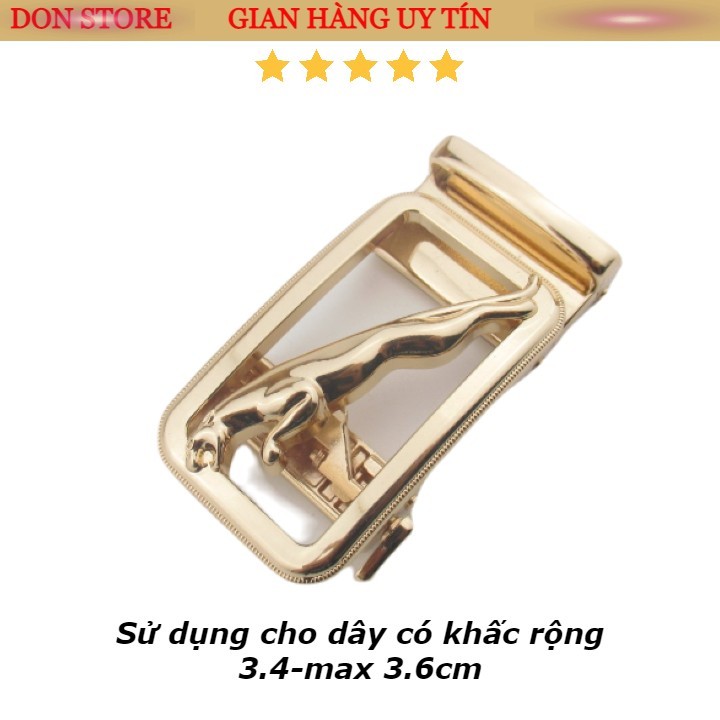 Mặt Khóa Thắt Lưng INOX Cao Cấp Cho Dây 3.4-3.6cm