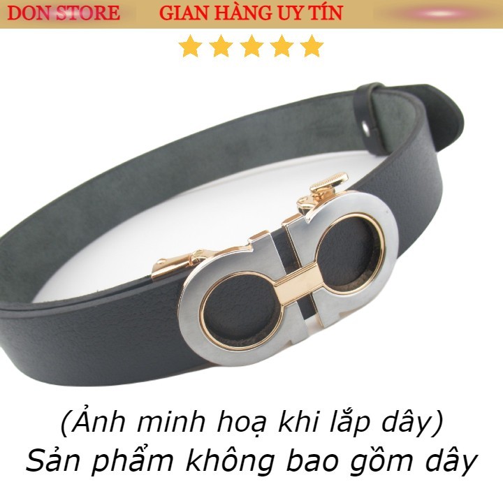 Mặt Khóa Thắt Lưng INOX Cao Cấp Cho Dây 3.4-3.6cm