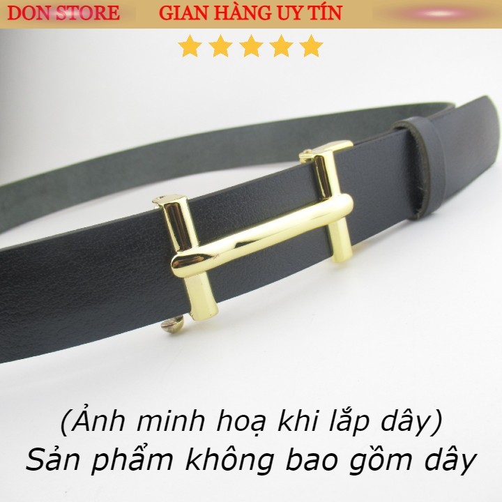 Mặt Khóa Thắt Lưng INOX Cao Cấp Cho Dây 3.4-3.6cm