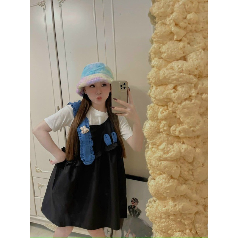 Váy cho bé phom cồ