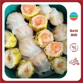 Dimsum điểm tâm hongkong há cảo tôm , xíu mại tôm , xíu mại tôm thịt