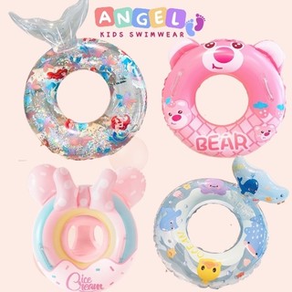  Phao bơi cho bé dạng tròn nhiều họa tiết vui nhộn Hot trend dành cho bé 2-6 tuổi 