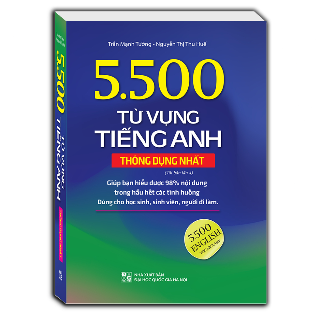 Sách - 5500 từ vựng tiếng Anh thông dụng nhất (bản màu) - tái bản