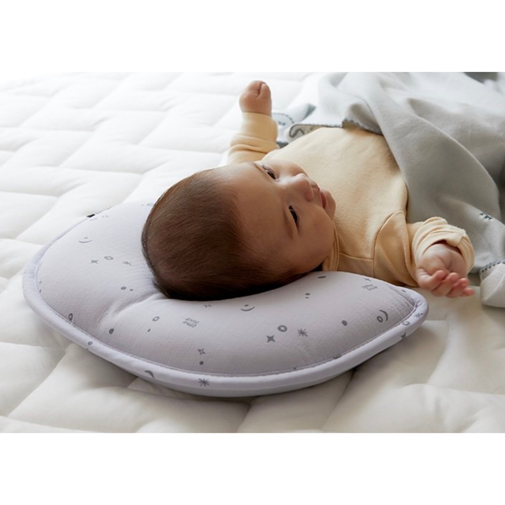 Gối cho bé chống méo đầu, chống bẹp đầu, thương hiệu Dono Dono Hàn Quốc nhập khẩu chính hãng