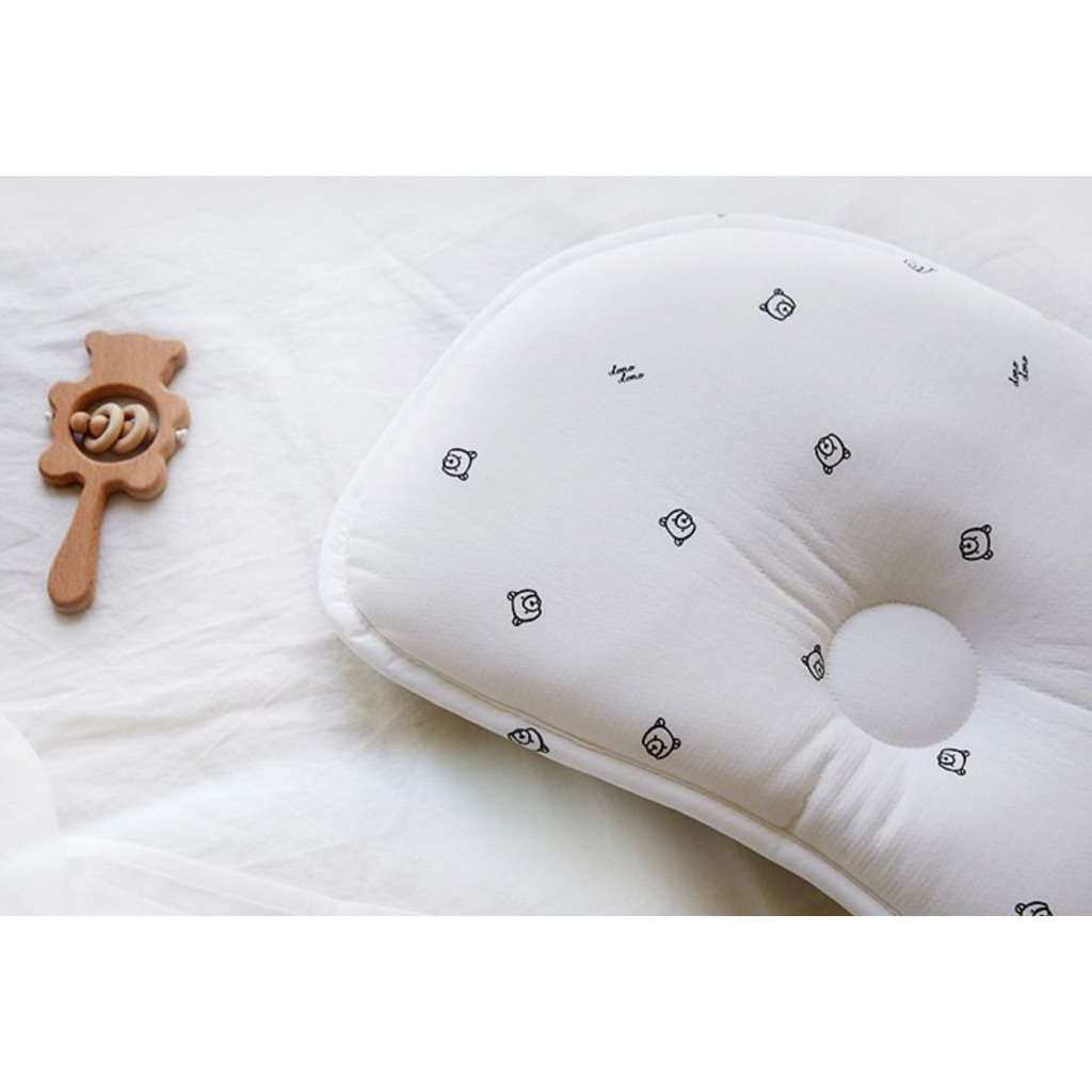 Gối cho bé chống méo đầu, chống bẹp đầu, thương hiệu Dono Dono Hàn Quốc nhập khẩu chính hãng