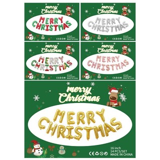 Bộ 14 Chữ MERRY CHRISTMAS (Giáng Sinh)