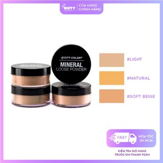 Phấn Phủ City Color Dạng Bột Mineral Loose Powder