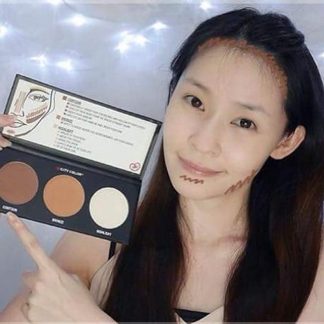 Bảng Tạo Khối Và Bắt Sáng, Che Khuyết Điểm City Color