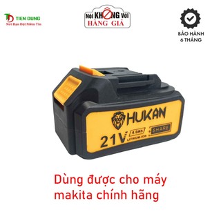 Pin hukan super 4ah 10 cell mạch 4 mosfed, vỏ nhựa abs chân pin phổ thông có thể dùng đươc cho máy makita hãng