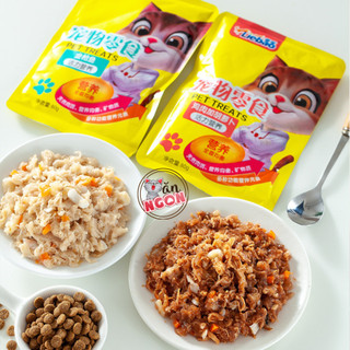 Pate Liebao nội địa trung Pate sóc nâu thịt thật cho mèo