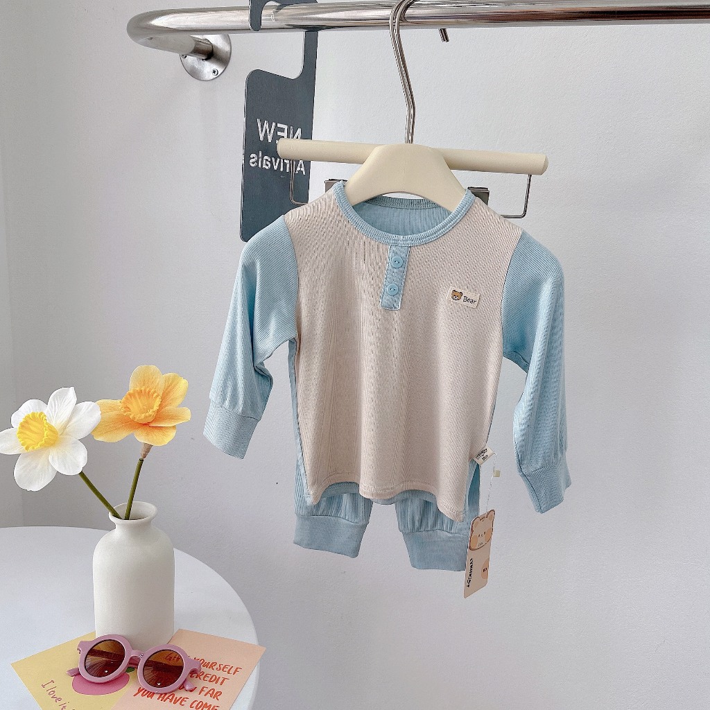 BỘ TĂM HÀN MIX MÀU BÉ TRAI SIÊU ĐẸP