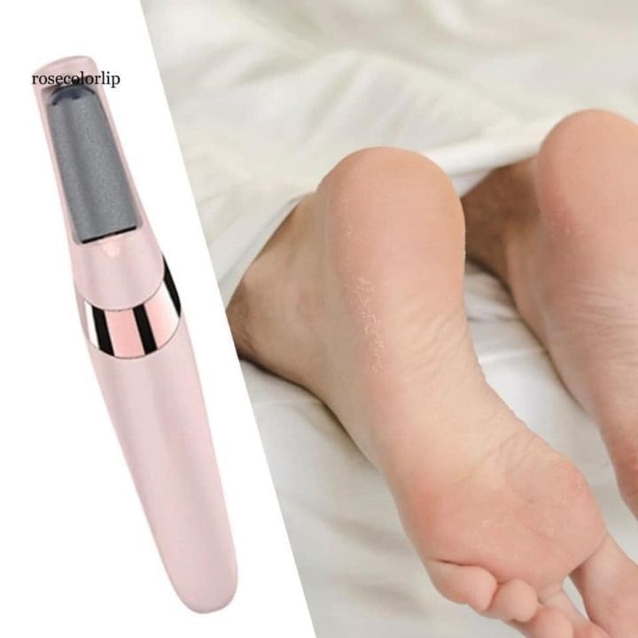 Máy Chà Gót Chân Tự Động, Tẩy Tế Bào Chết Tại Nhà Sạc Pin Tích Điện 2 Đầu Mài