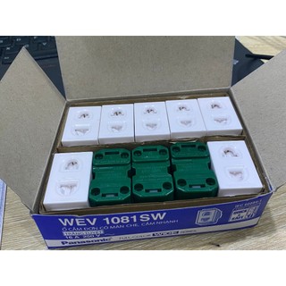 Ổ cắm đơn panasonic wide có màn che