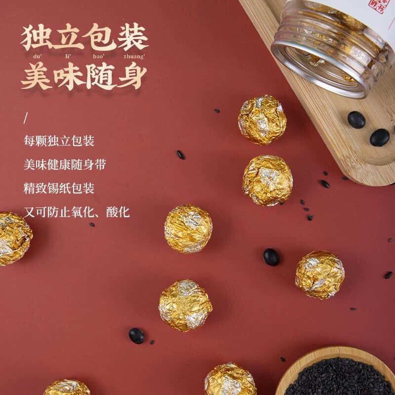 Hộp 100g viên mè đen của Hồ Khánh Dư Đường