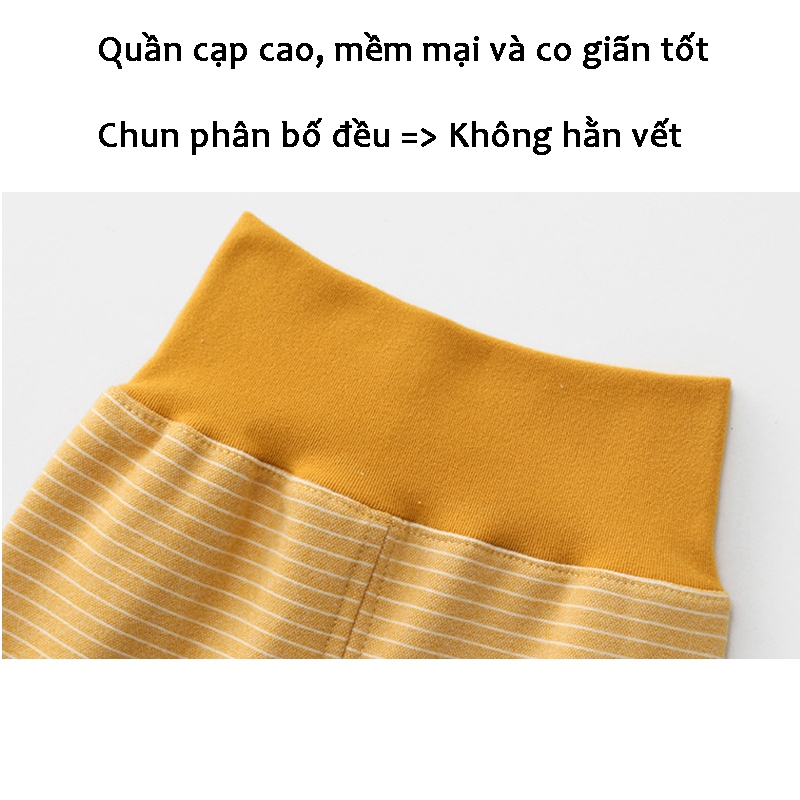 Bộ quần áo dài tay vải nỉ lông ấm cho bé trai bé gái, vải co giãn đủ size cho bé từ 4-13kg _ B73