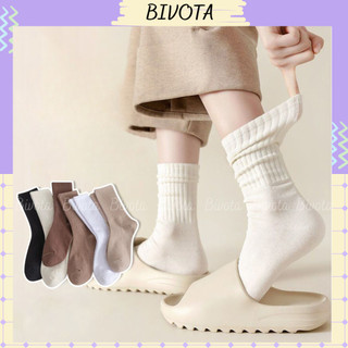 Tất cao cổ Bivota vớ cổ cao nam nữ họa tiết basic nhiều màu sắc đơn giản dễ phối đồ TN01