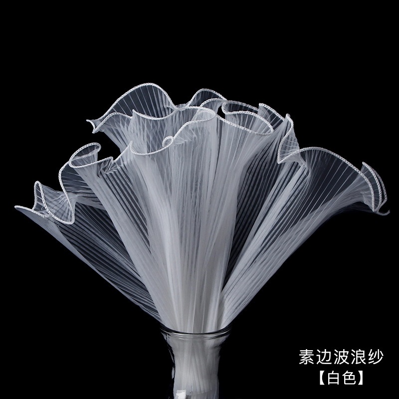 Giấy gói hoa,voan sóng  trang trí bó hoa 28cm*2m