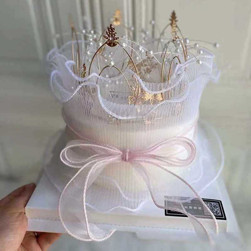 Giấy gói hoa,voan sóng  trang trí bó hoa 28cm*2m