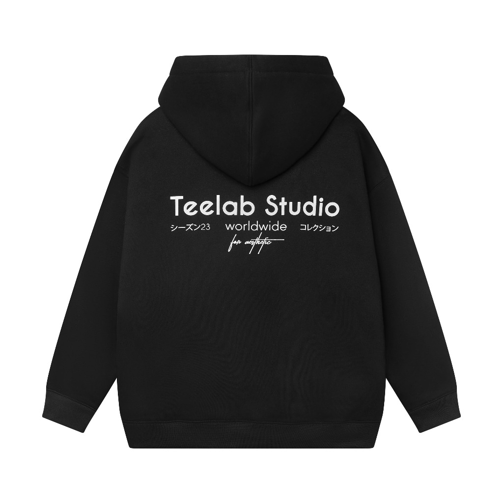 [New Arrival] Áo Hoodie Teelab Local Brand Unisex Worldwide Studio Zipped Hoodie HD067