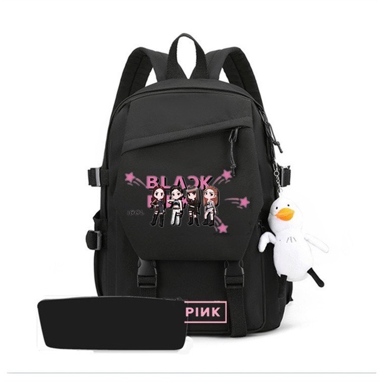 Ba Lô Đa Năng Thoáng Khí In Họa Tiết LISA BLACKPINK Thời Trang Dành Cho Nam Và Nữ - Hàng có sẵn