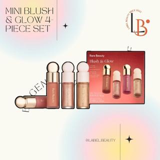 Sẵn ✨ set má hồng + highlighter rare beauty by selena gomez mini blush & glow 4-piece - 𝐋𝐚𝐛𝐞𝐥.𝐛𝐞𝐚𝐮𝐭𝐲 ✨