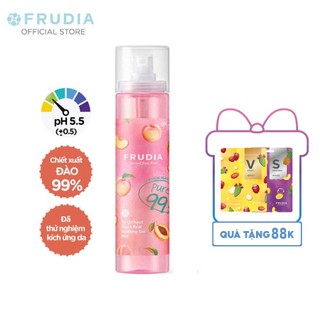 [Tặng 88k] Xịt Khoáng Cấp Ẩm Chiết Xuất Từ Trái Đào Frudia My Orchard Peach Real Soothing Gel Mist 125ml